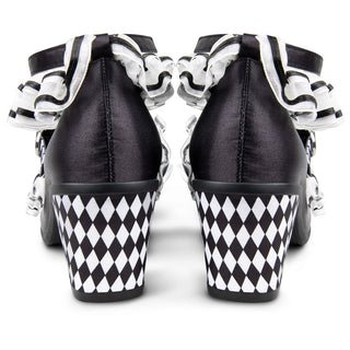 Chocolaticas® Mid Heels Arlequin Women's Mary Jane Pump